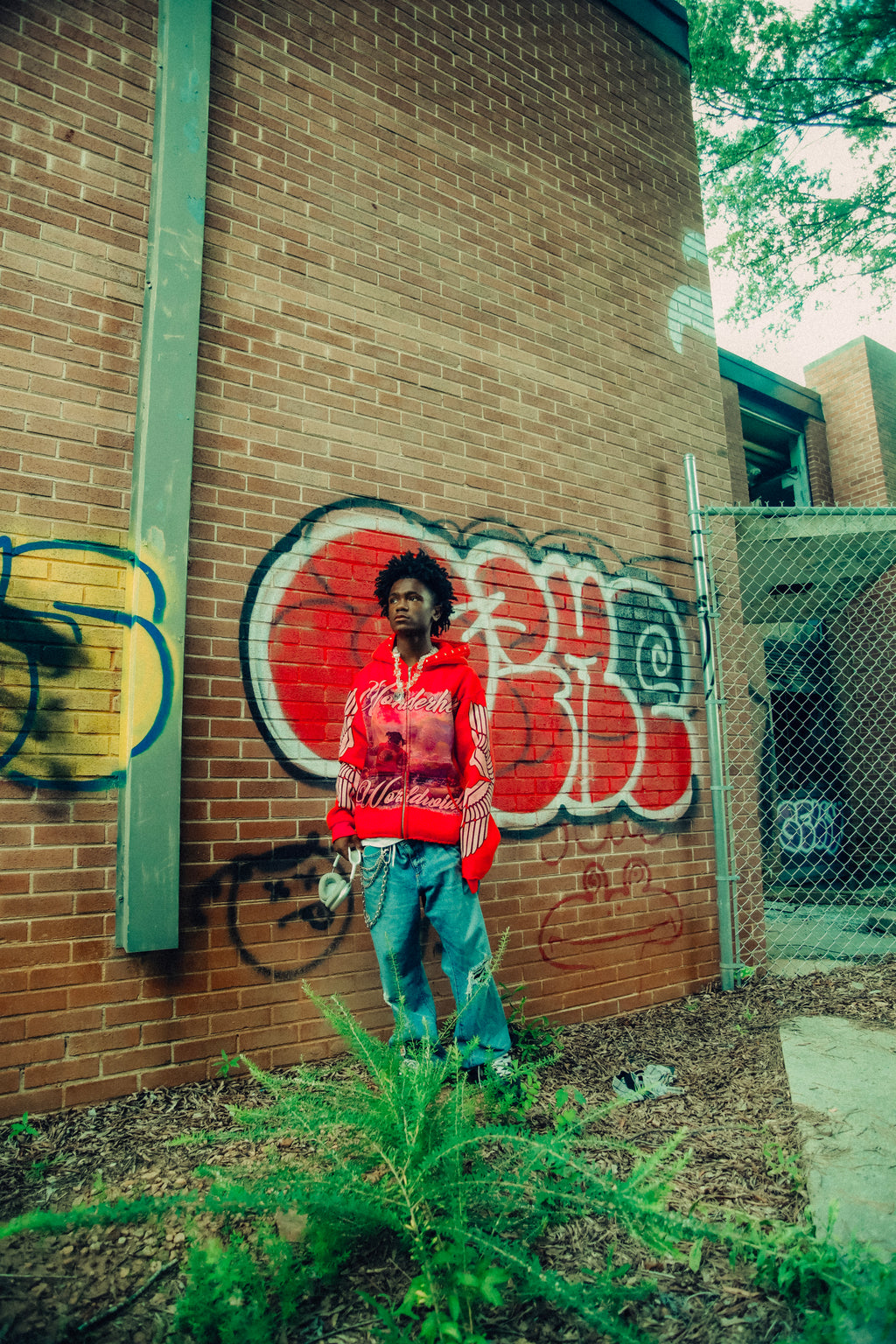 Wonderhell Zip Ups Red