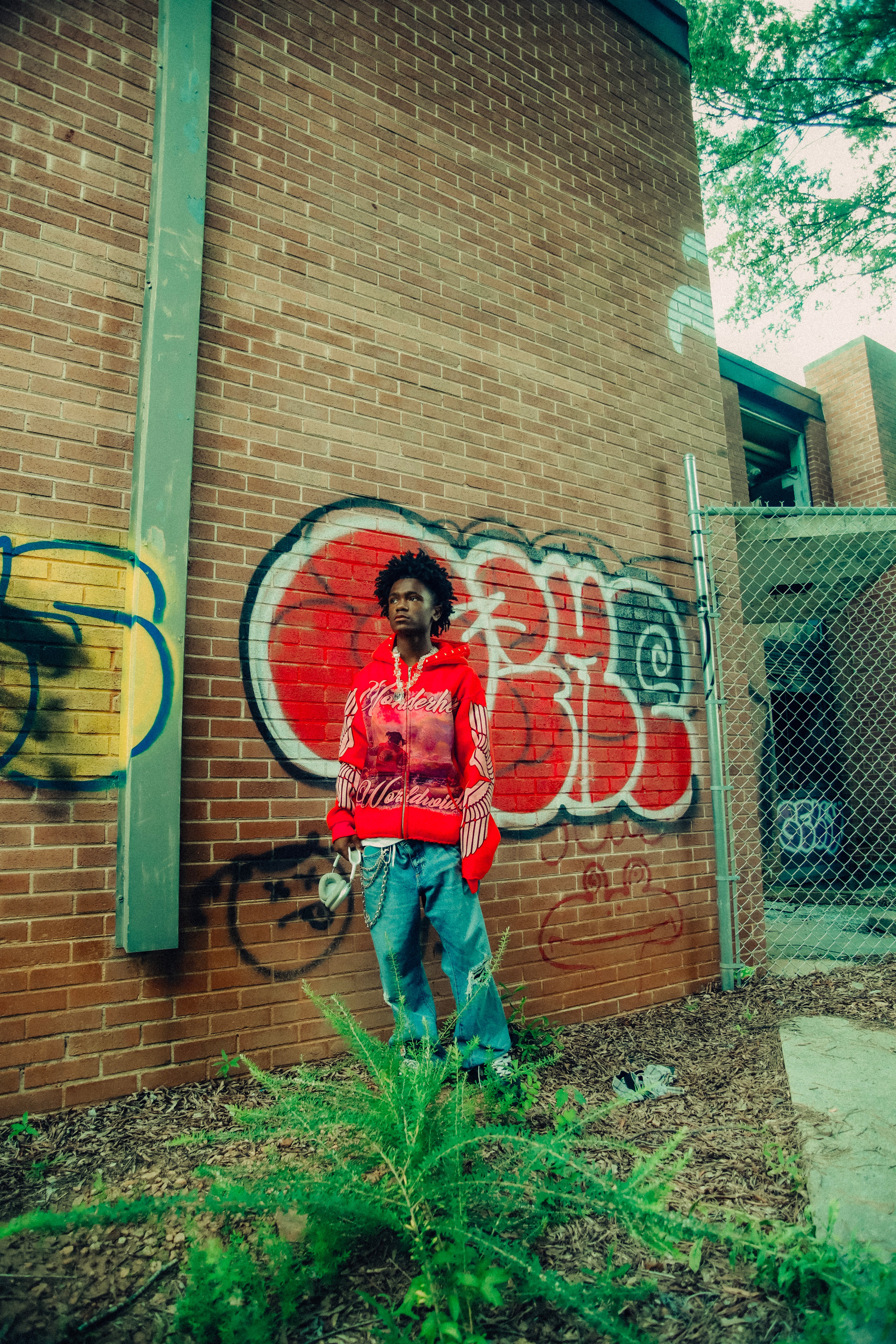 Wonderhell Zip Ups Red